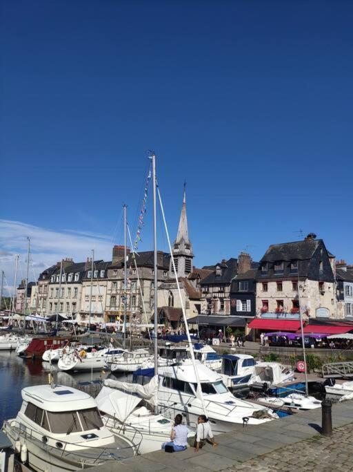 Les Coquelicots Apartment Honfleur Bagian luar foto